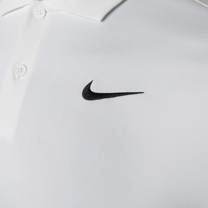 Men's tennis shirt Nike Court Dri-Fit Polo Solid white/black 3