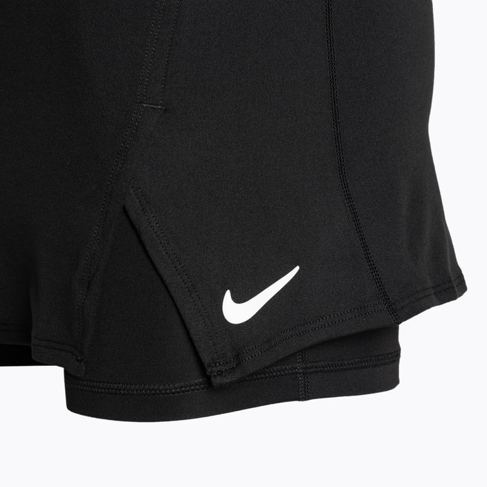 Nike Court Dri-Fit Victory Straight tennis skirt black/white 3