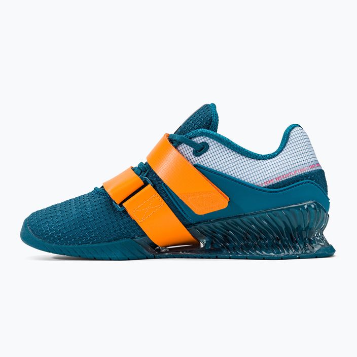 Nike Romaleos 4 blue/orange weightlifting shoes 10