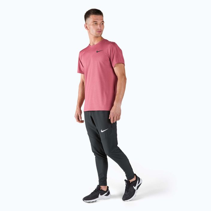 Men's training T-shirt Nike Hyper Dry Top pink CZ1181-690 2
