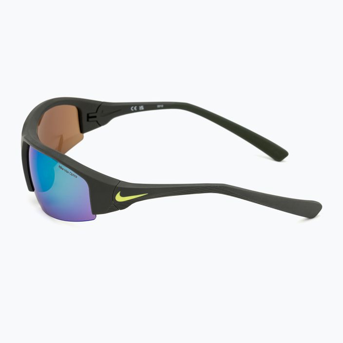 Nike Skylon Ace 22 matte sequoia/brown w/green mirror sunglasses 4
