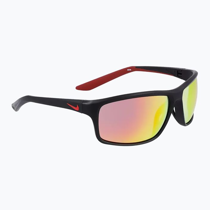 Nike Adrenaline 22 M matte black/university red/grey w/red lens sunglasses 5