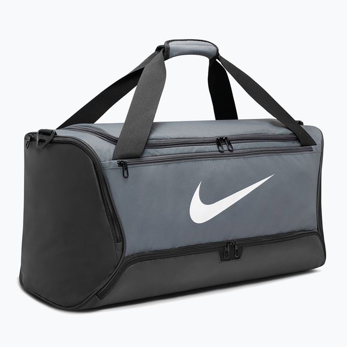Nike Brasilia training bag 9.5 60 l grey/white 2