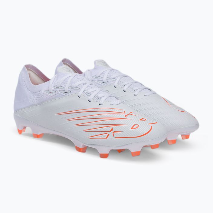 New Balance men's football boots Furon V6+ Pro Leather FG white MSFKFW65.D.080 4