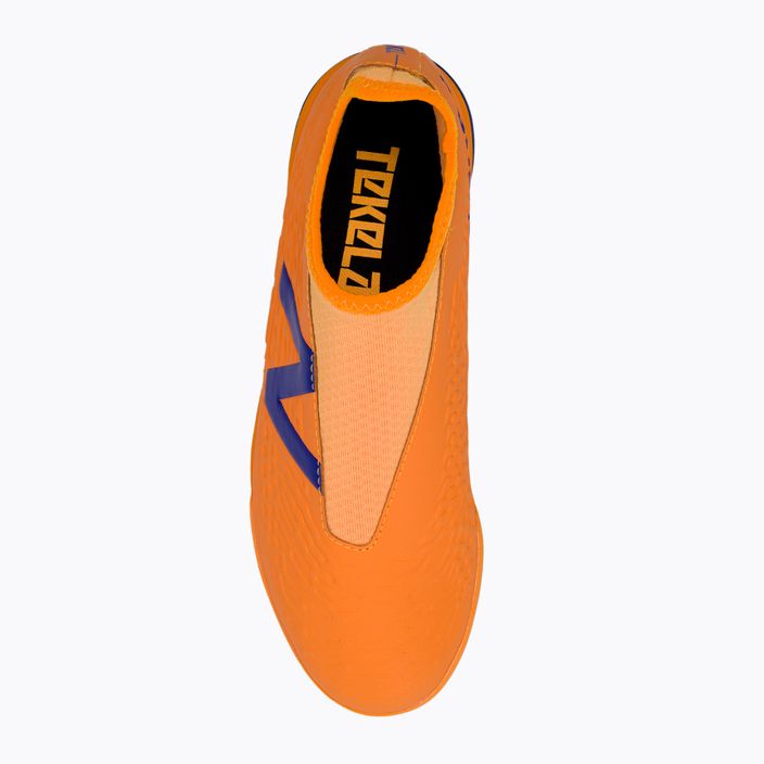 New Balance Tekela V3+ Magique TF children's football boots orange JST3TD35.M.055 6