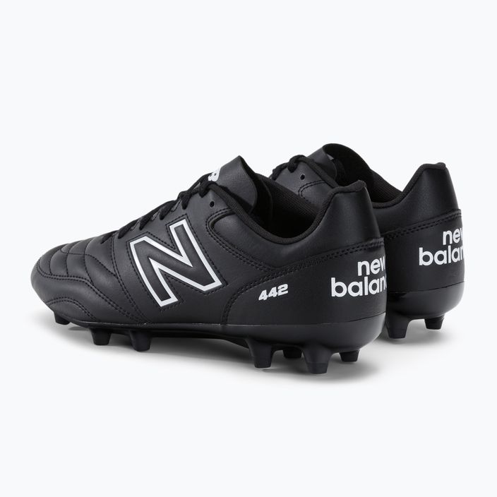 New Balance 442 V2 Academy FG men's football boots black MS43FBK2.D.120 3