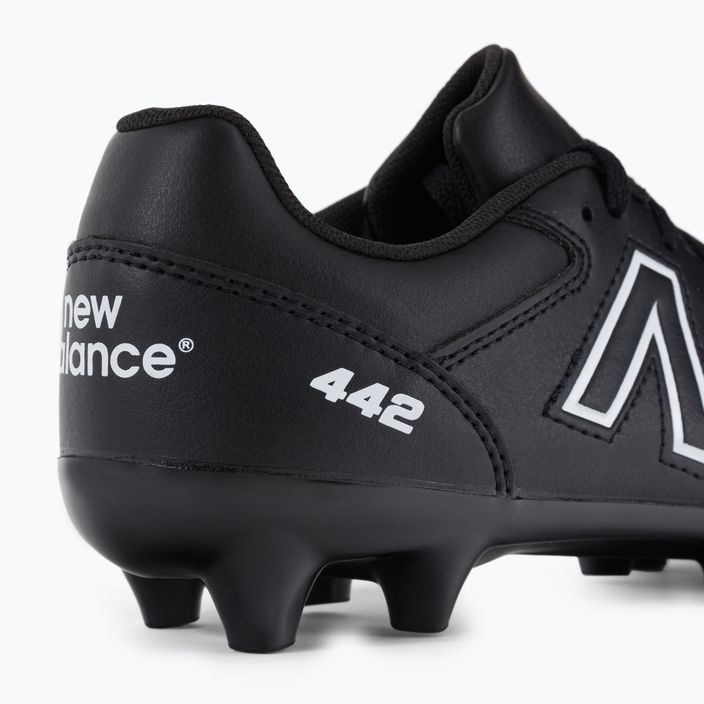 New Balance 442 V2 Academy FG children's football boots black JS43FBK2.M.035 8