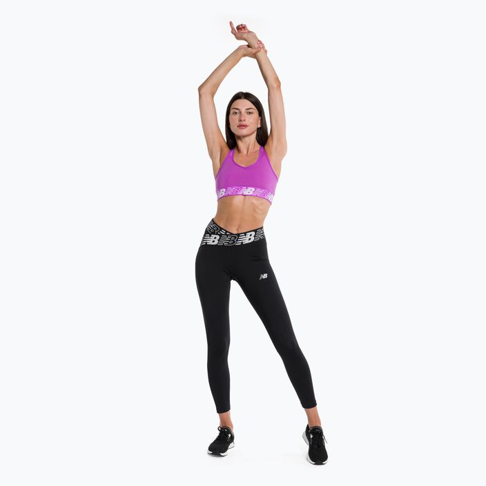 Women's training leggings New Balance Tight Relentless Crossover High Rise black WP21177BK 2