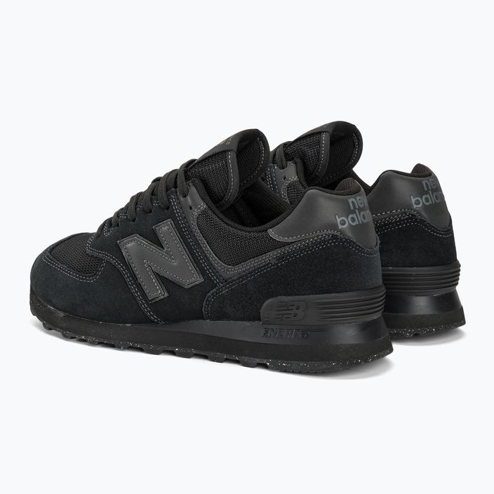 New Balance men's shoes ML574 black NBML574EVE 3