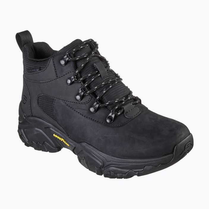Men's trekking boots SKECHERS Terraform Renfrom black 7
