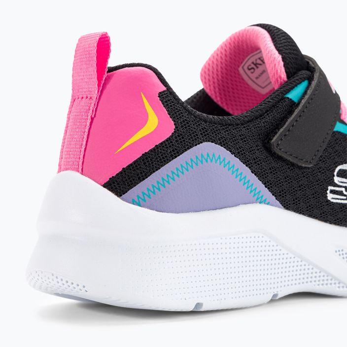 SKECHERS Microspec Bright Retros black/multi children's training shoes 9
