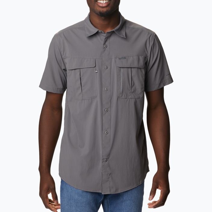Columbia Newton Ridge II dark grey men's shirt 2030681
