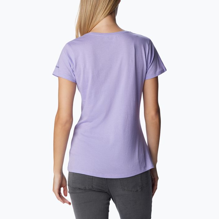 Women's trekking shirt Columbia Daisy Days Graphic purple 1934592535 10