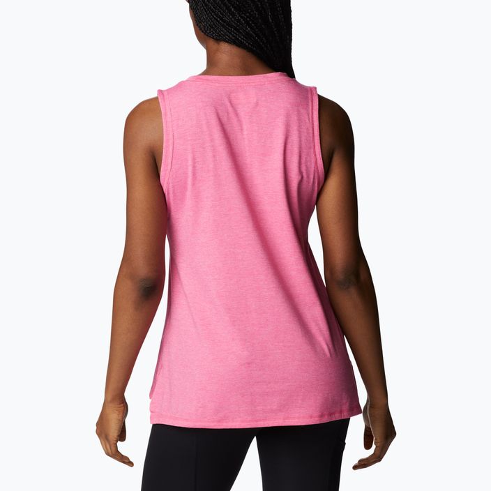 Columbia women's trekking shirt Sun Trek Tank pink 1931732656 2
