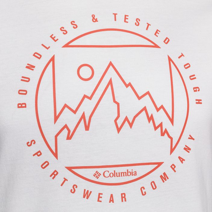Columbia Rapid Ridge Graphic men's trekking shirt white 1888813111 3
