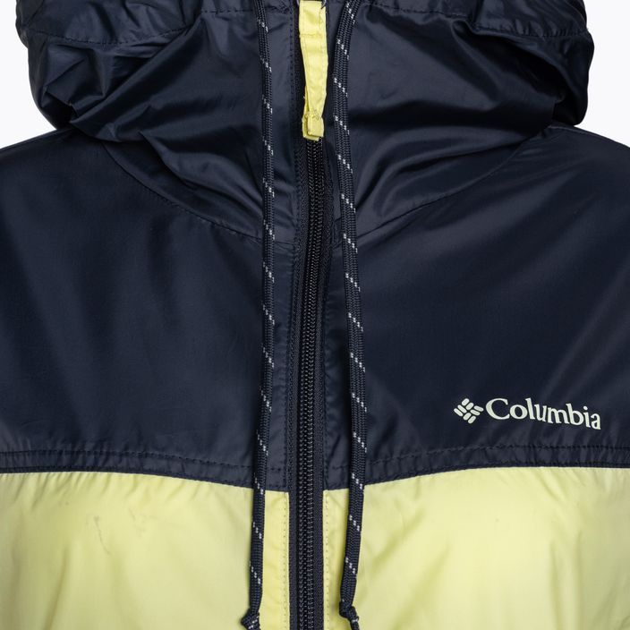 Columbia Flash Challenger Novelty yellow women's wind jacket 1989503713 3
