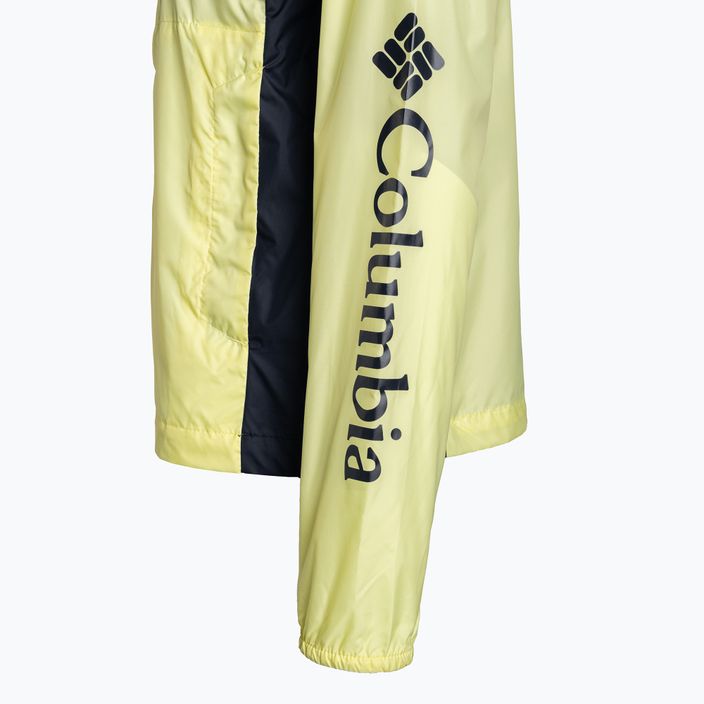 Columbia Flash Challenger Novelty yellow women's wind jacket 1989503713 4