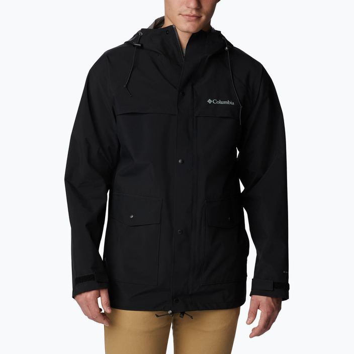 Men's Columbia Ibex II rain jacket black 2036921010 3