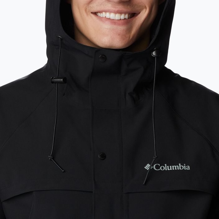 Men's Columbia Ibex II rain jacket black 2036921010 6