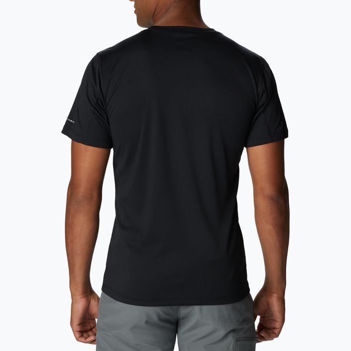 Columbia Zero Rules Grph men's trekking shirt black 1533291019 2