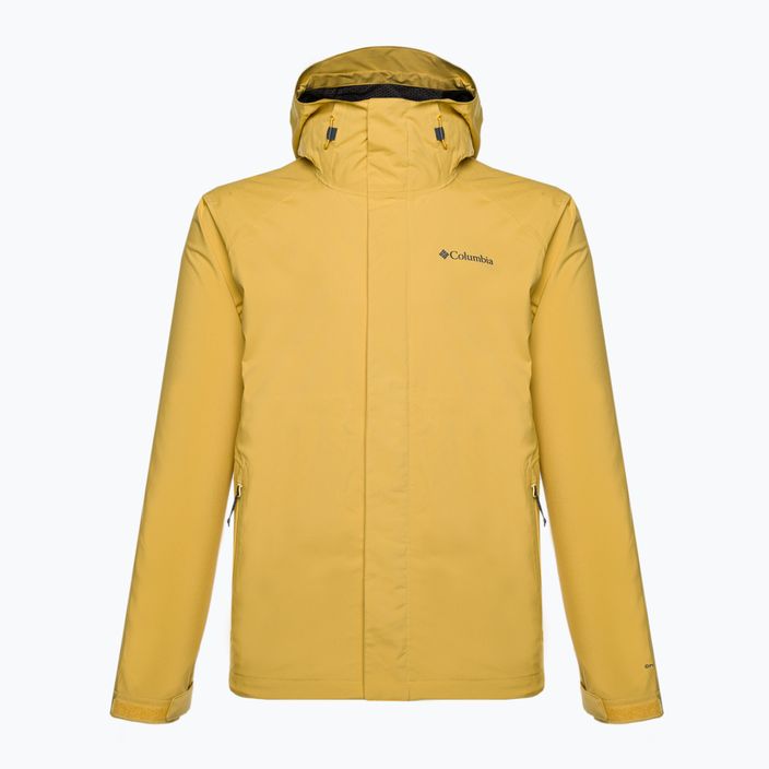 Columbia Earth Explorer men's rain jacket yellow 1988612472