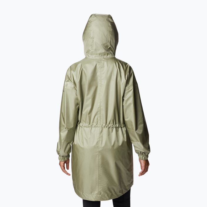 Columbia Splash Side women's rain jacket green 1931651 7
