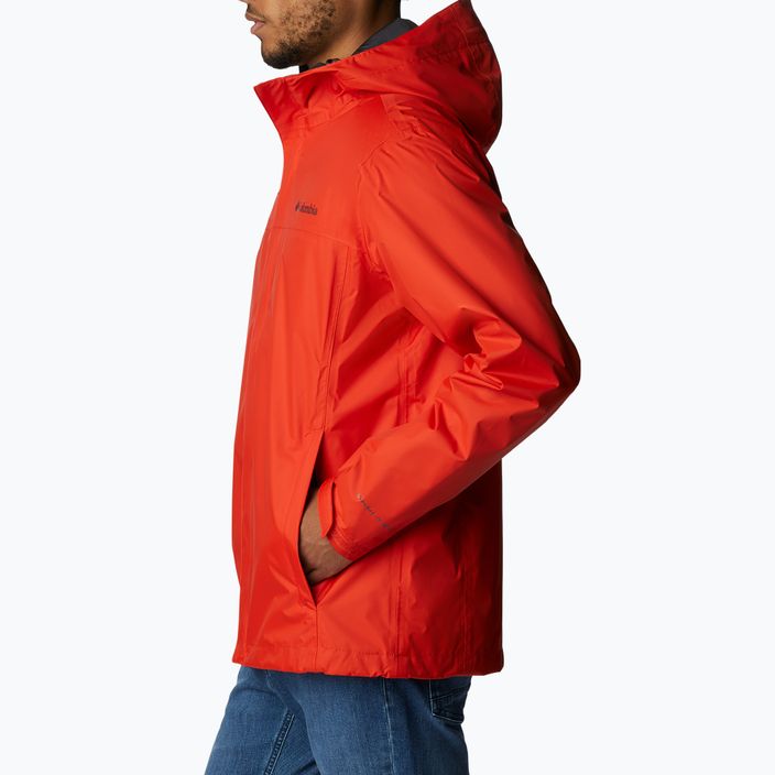 Columbia Watertight II men's rain jacket red 1533898839 4