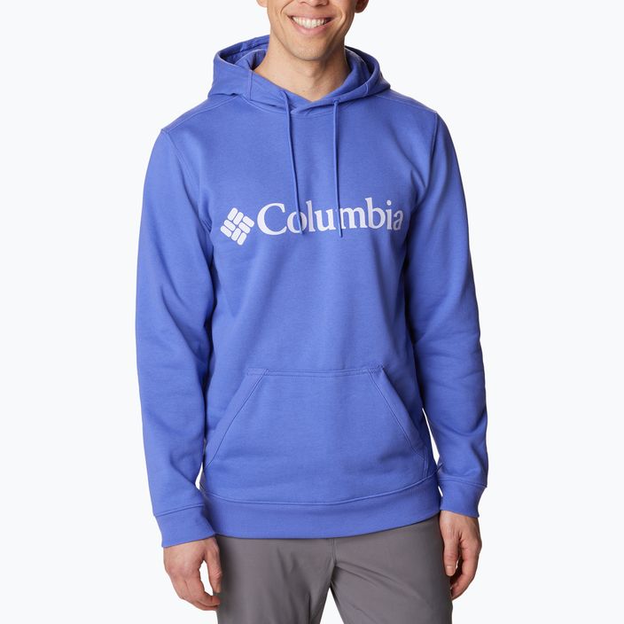 Columbia CSC Basic Logo II men's trekking sweatshirt purple 1681664546 4
