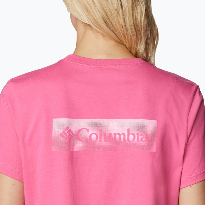 Columbia North Cascades Cropped pink women's trekking shirt 1930051656 4
