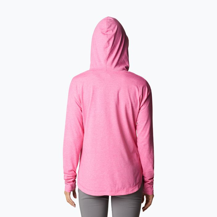 Columbia women's trekking sweatshirt Sun Trek EU Hooded Pullover pink 1981541656 2