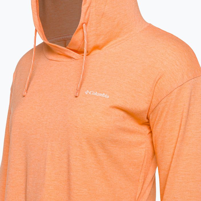 Columbia women's trekking sweatshirt Sun Trek EU Hooded Pullover orange 1981541 7
