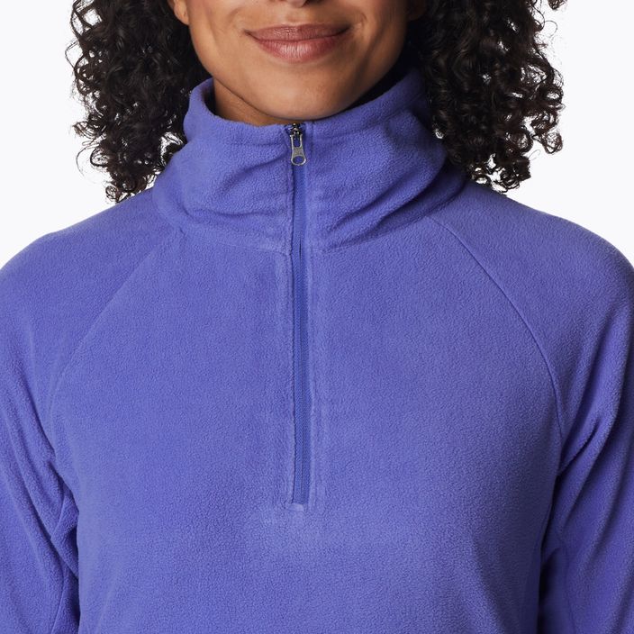 Columbia women's fleece sweatshirt Glacial IV 1/2 Zip purple 1802201546 3