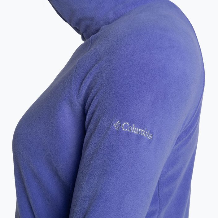 Columbia women's fleece sweatshirt Glacial IV 1/2 Zip purple 1802201546 6