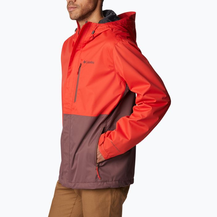 Columbia men's Hikebound rain jacket red 1988621839 8