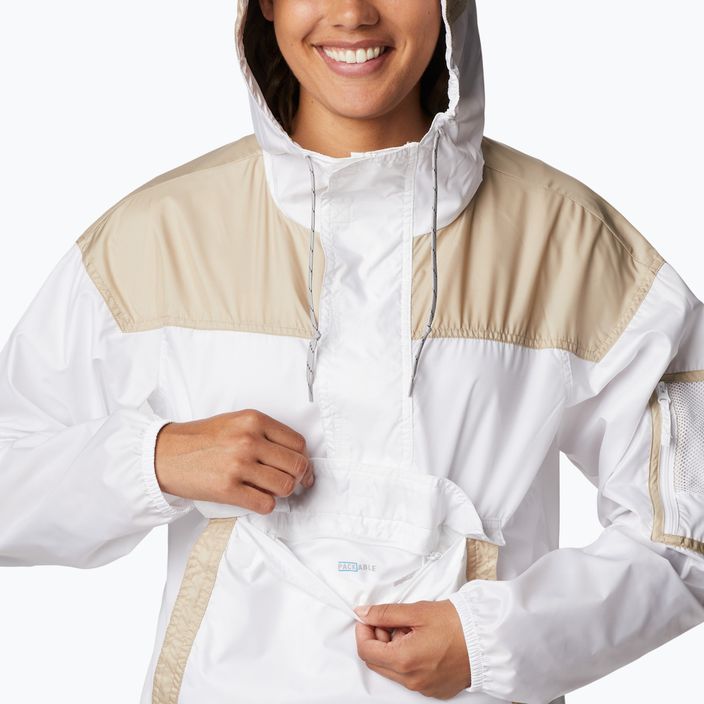 Columbia Challenger women's wind jacket white 1870951102 8