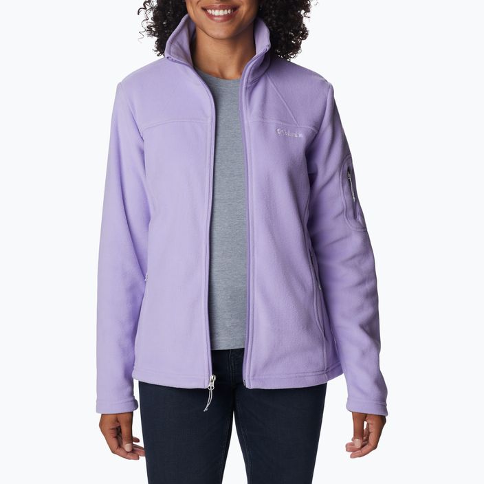Columbia Fast Trek II women's fleece sweatshirt purple 1465351535 6