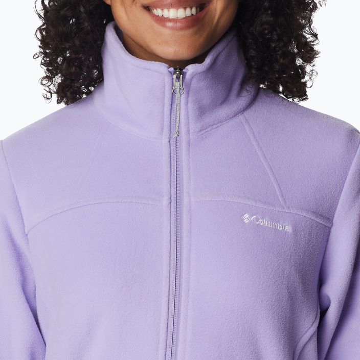 Columbia Fast Trek II women's fleece sweatshirt purple 1465351535 8