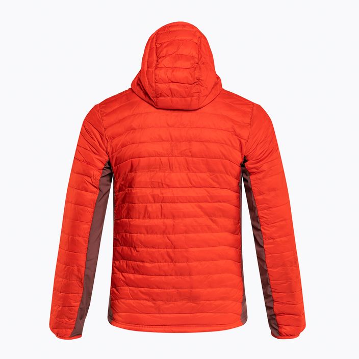 Columbia Powder Pass Hooded men's hybrid jacket red 1773271839 9