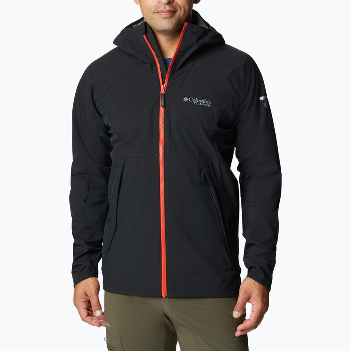 Columbia Platinum Peak men's softshell jacket black 2034431010 6