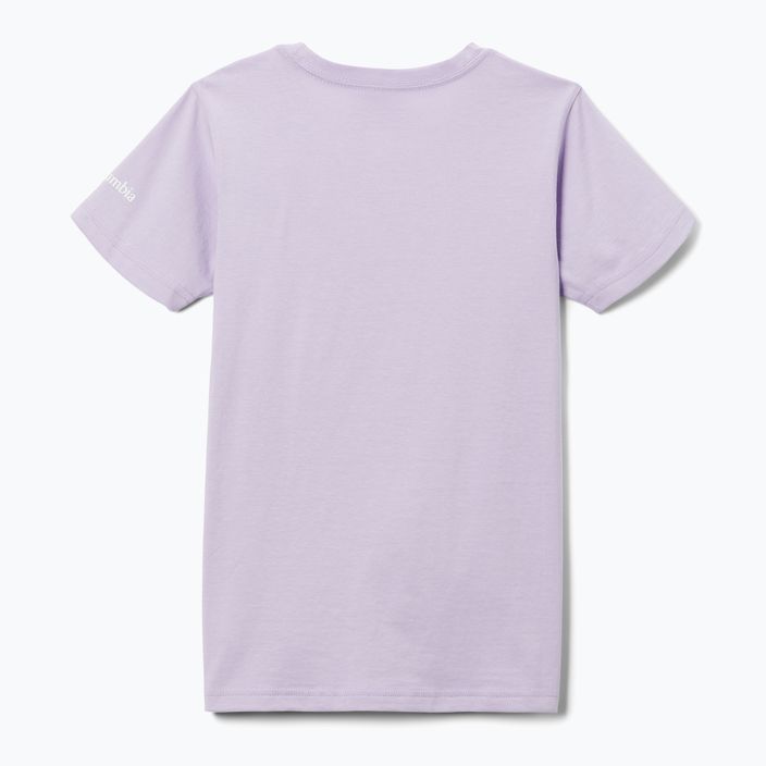 Columbia Mission Lake Graphic purple children's trekking shirt 1989791589 2