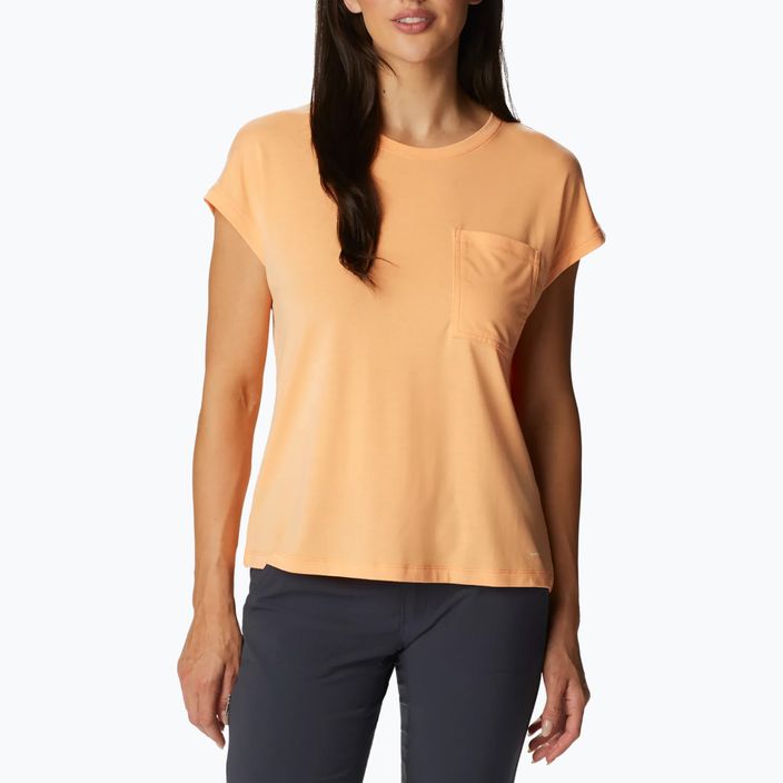 Columbia Boundless Trek women's trekking shirt orange 2033481812
