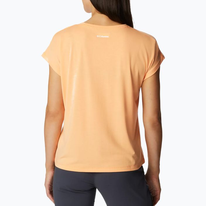 Columbia Boundless Trek women's trekking shirt orange 2033481812 2