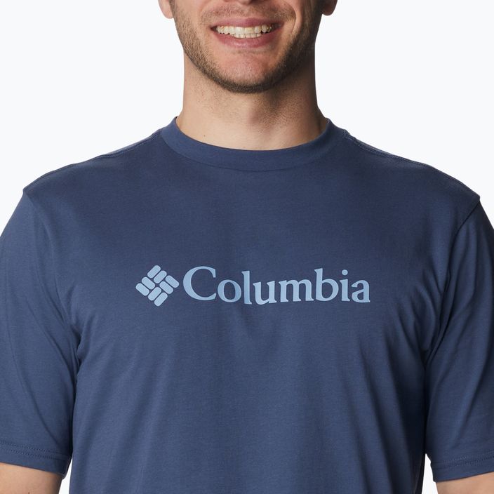 Columbia CSC Basic Logo men's trekking shirt navy blue 1680053480 4