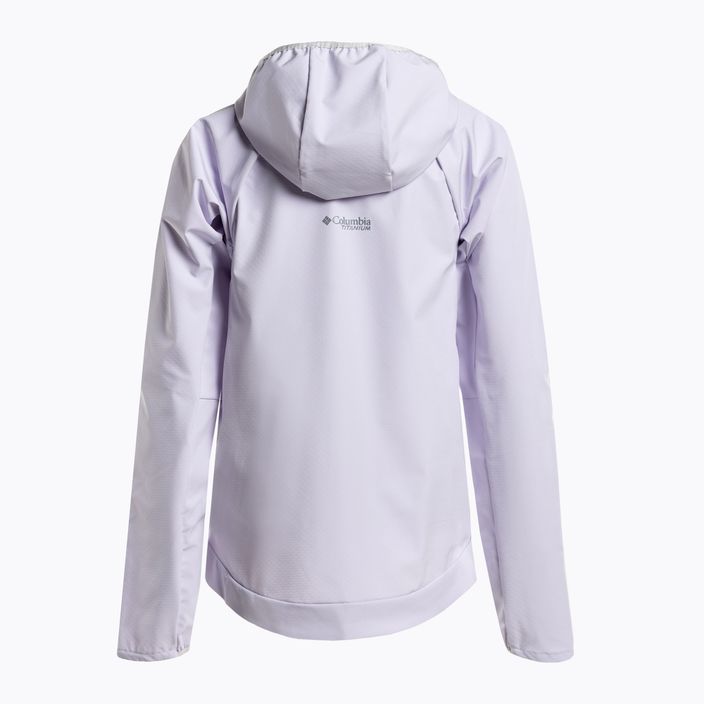 Columbia Platinum Peak women's softshell jacket purple 2035021568 9