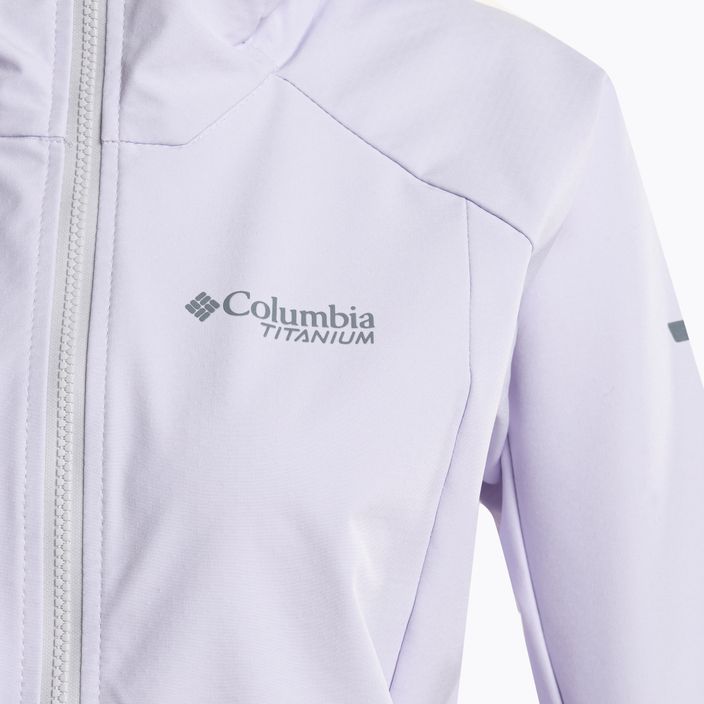 Columbia Platinum Peak women's softshell jacket purple 2035021568 10
