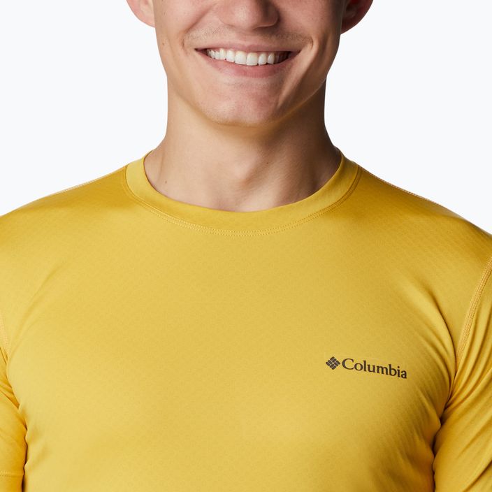 Columbia Zero Rules men's trekking shirt yellow 1533313742 4