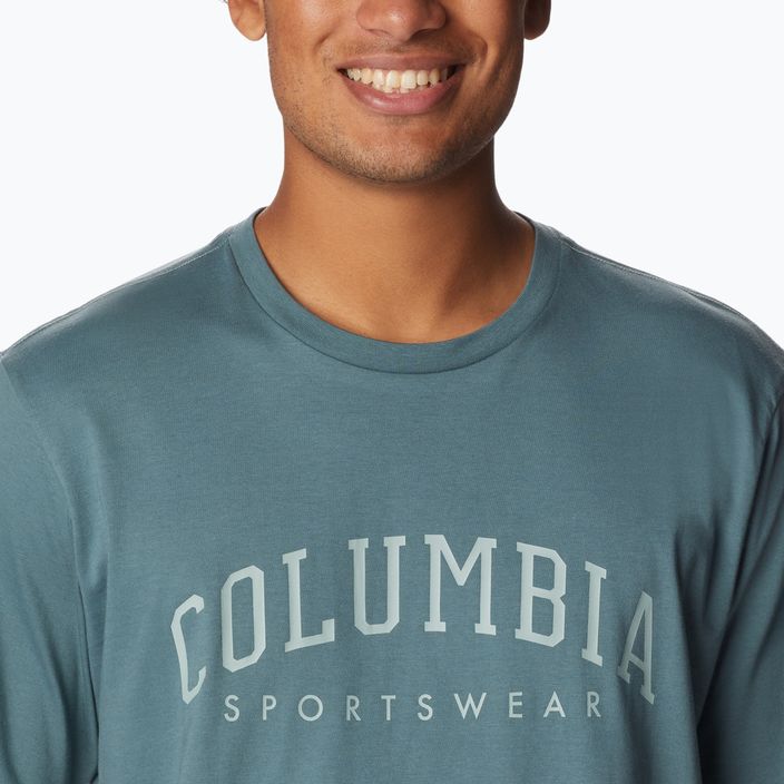 Columbia Rockaway River Graphic men's trekking shirt green 2022181 4