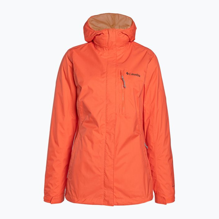 Columbia Pouring Adventure II women's rain jacket orange 1760071853