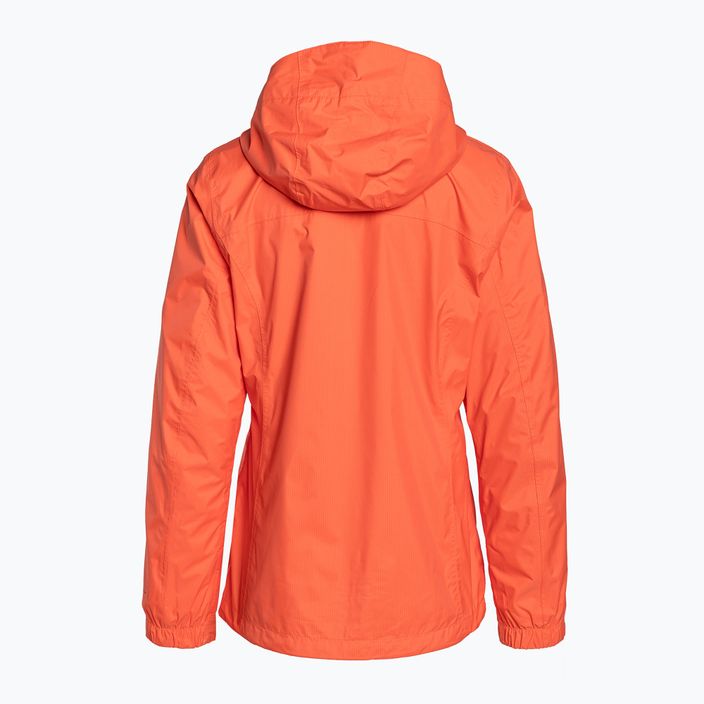 Columbia Pouring Adventure II women's rain jacket orange 1760071853 2
