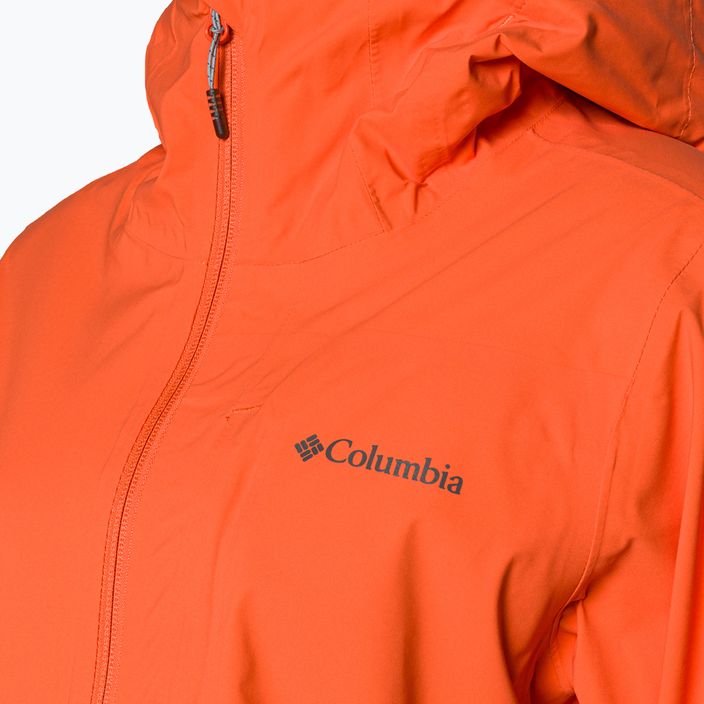 Columbia women's Omni-Tech Ampli-Dry rain jacket orange 1938973853 3